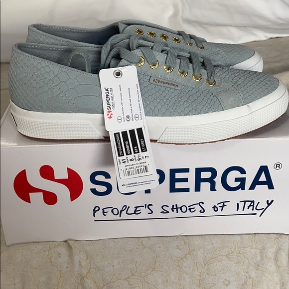 Superga Snake Print Sneakers - Picture 2 of 5